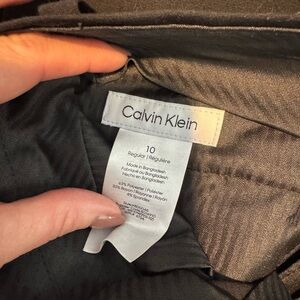 Calvin Klein Charcoal Trousers